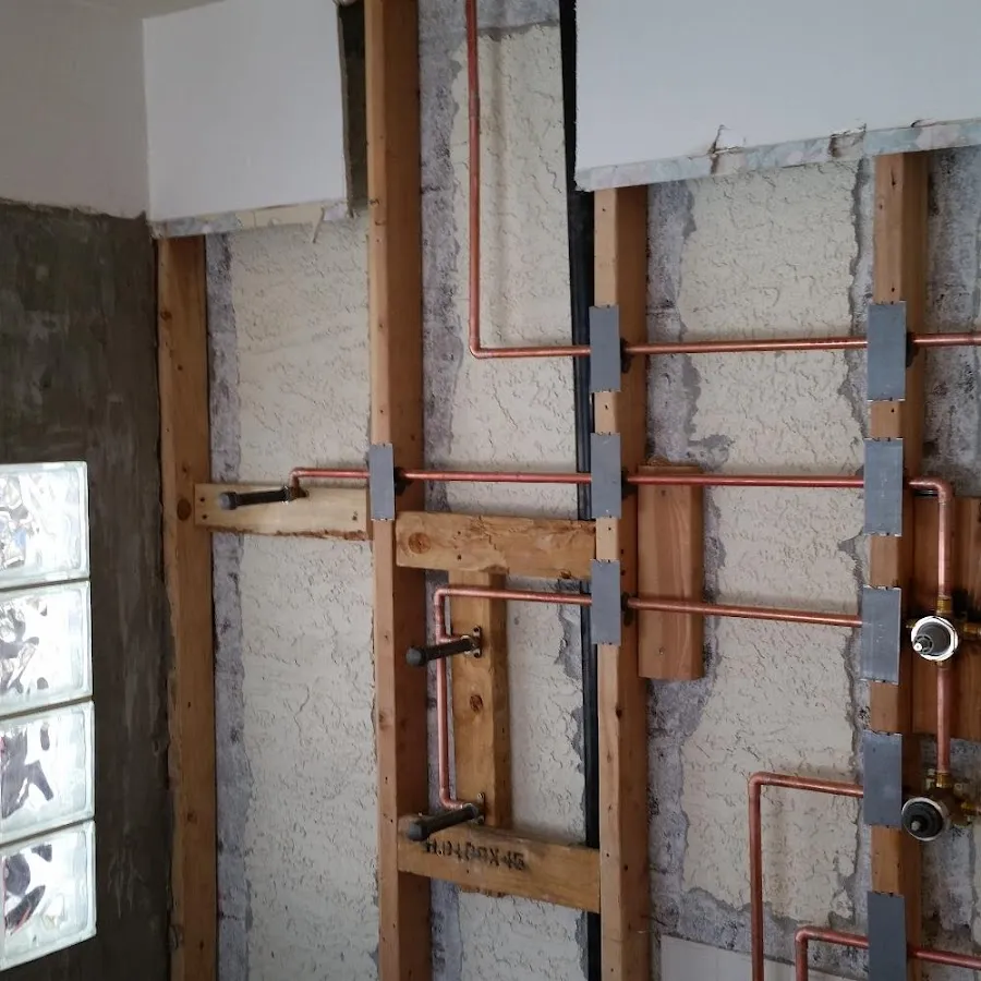 Copper pipe installation for Repiping in Bath